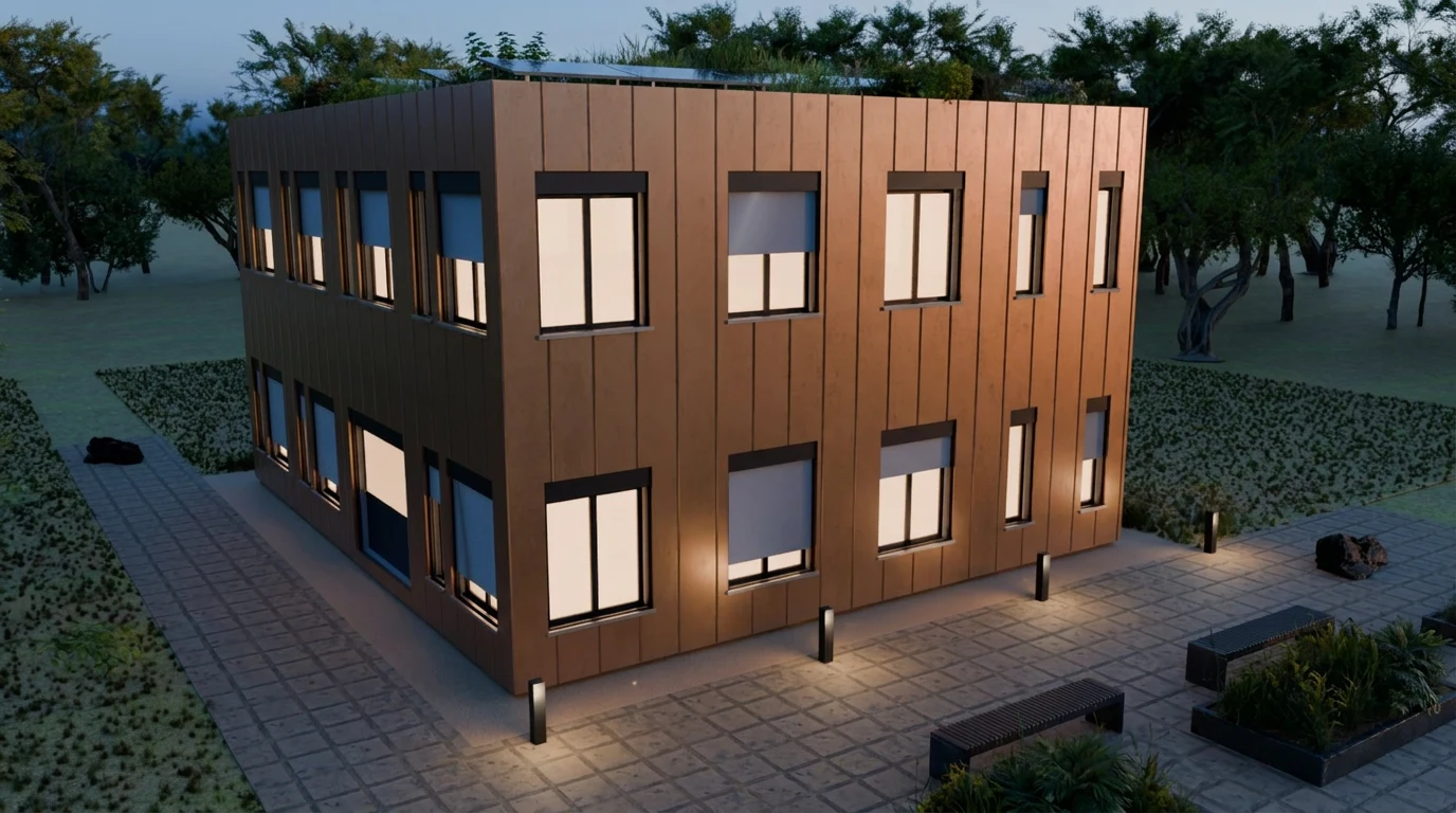 Büro – Metall Bronze